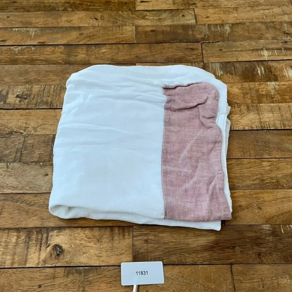 Vintage PiuBelle Linen Blend Pillowcase 35.5
